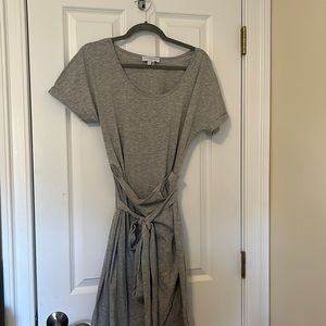 Never Fully Dressed T-shirt wrap dress